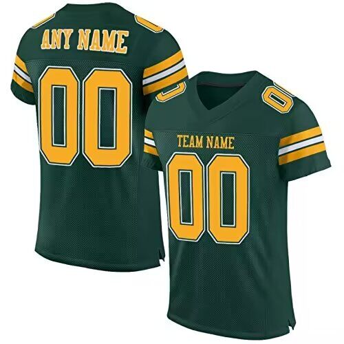 2024 Youth NFL custom throwback green nike jersey